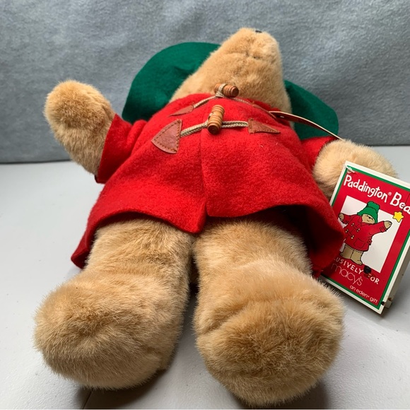 Paddington Bear by Eden Toys Exclusively for Macy's Darkest Peru Green Hat 14” - Picture 9 of 12